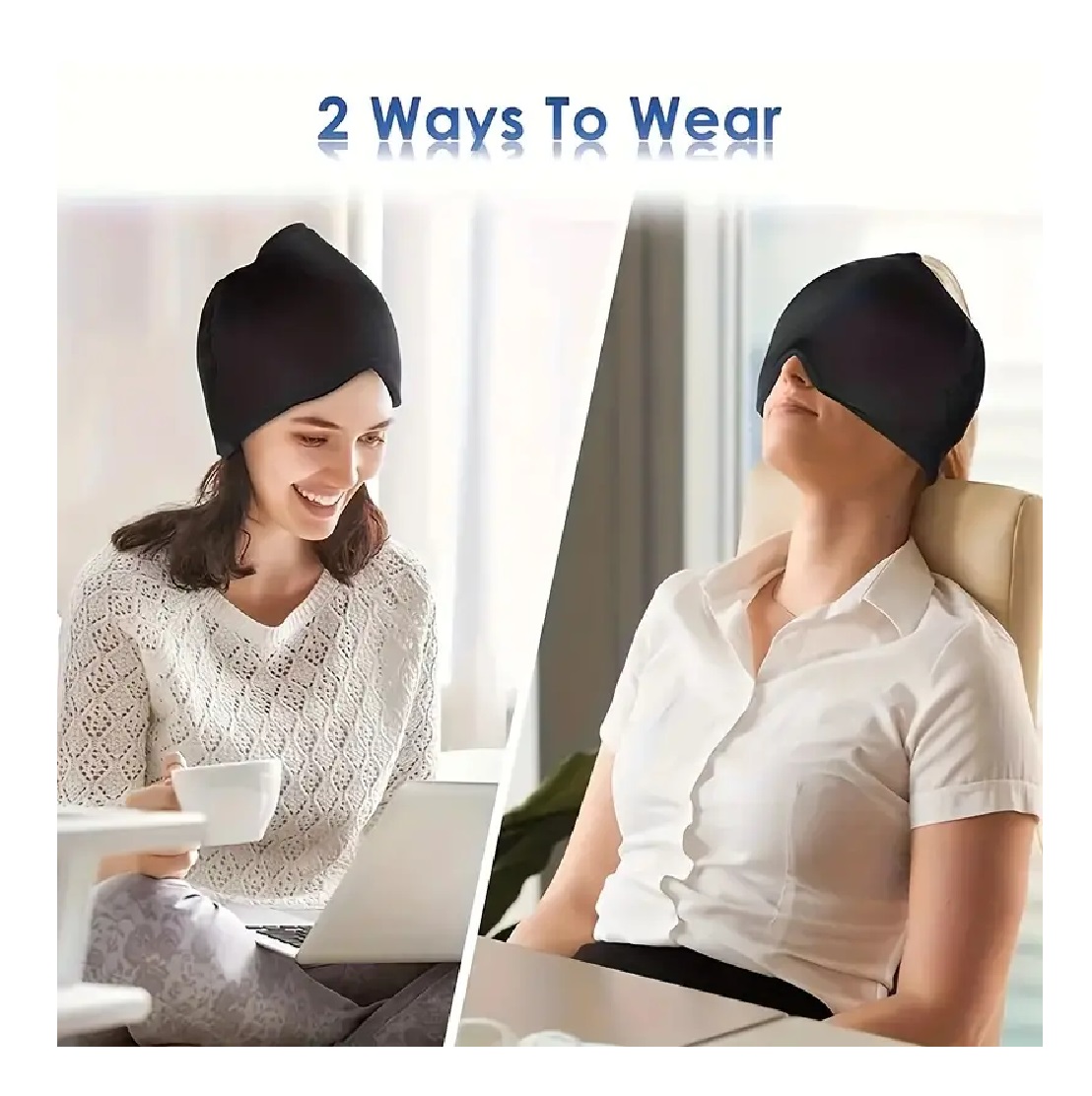 Miniatura 6 de Gorro Alivia Dolores Cabeza Y Migrañas